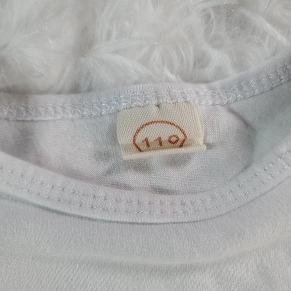 Toddler Girl White Short Sleeve Promoted To Big Sister 2022 Tee Size (110) 4T - Picture 4 of 6